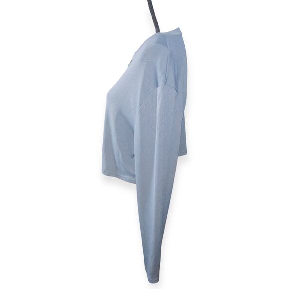 Blue-Grey Long Sleeve Shirt - Picture 3 of 5